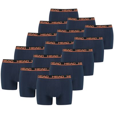 Head boxershorts Orange/Peacoat 15-Pack-M Head boxershorts Orange/Peacoat 15-Pack-M