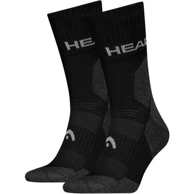 HEAD Wandelsokken All Climates - 2-pack Zwart HEAD Wandelsokken All Climates - 2-pack Zwart