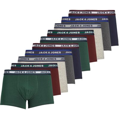 Jack & Jones Boxershorts JACOLIVER Trunks 10-pack Multicolor-S Jack & Jones Boxershorts JACOLIVER Trunks 10-pack Multicolor-S