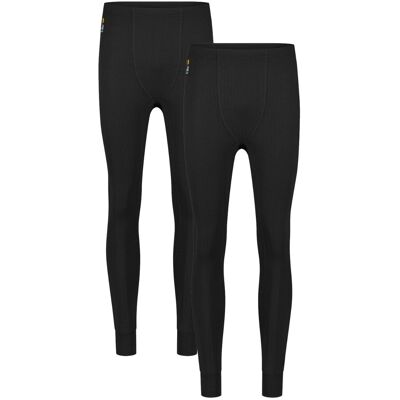 Poederbaas Thermo Legging Heren 2-pack Pro Zwart-XXL Poederbaas Thermo Legging Heren 2-pack Pro Zwart-XXL