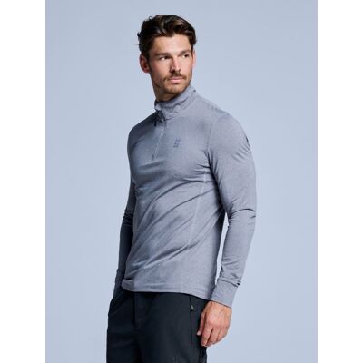 Poederbaas Midlayer Pully Heren Four Seasons Lightweight 2.0 Grey Melange-S Poederbaas Midlayer Pully Heren Four Seasons Lightweight 2.0 Grey Melange-S