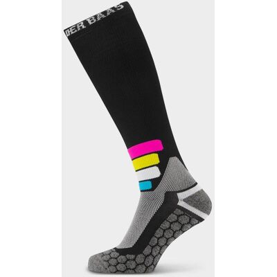 Poederbaas Skisokken Compressie Technical Pro Merino Zwart-43/46 Poederbaas Skisokken Compressie Technical Pro Merino Zwart-43/46