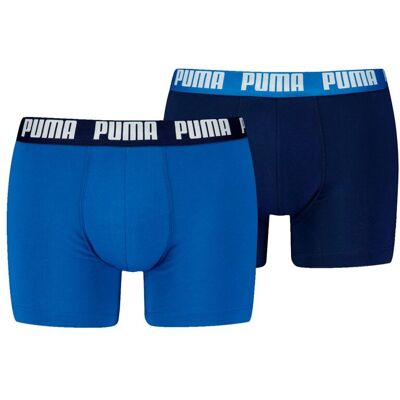 Puma Boxershorts Everyday Basic 2-pack True Blue-L Puma Boxershorts Everyday Basic 2-pack True Blue-L