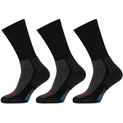 STAPP Wandelsokken Active Outdoor 3-pack Zwart-43/46 STAPP Wandelsokken Active Outdoor 3-pack Zwart-43/46