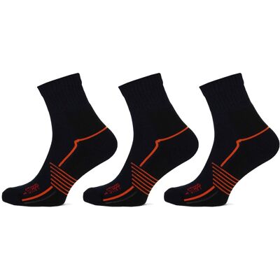 STAPP Wandelsokken Quarter Active Outdoor Bamboe 3-pack Marine-43/46 STAPP Wandelsokken Quarter Active Outdoor Bamboe 3-pack Marine-43/46