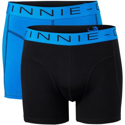 Vinnie-G Boxershorts 2-pack Black/Blue Combo-M Vinnie-G Boxershorts 2-pack Black/Blue Combo-M