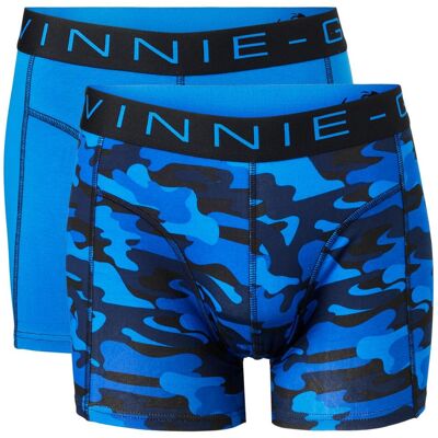 Vinnie-G Boxershorts 2-pack Blue Army Combo-L Vinnie-G Boxershorts 2-pack Blue Army Combo-L