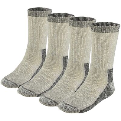 Xtreme Trekking Sokken Thermal Heavy 4-pack Grey Mouliner-45/47 Xtreme Trekking Sokken Thermal Heavy 4-pack Grey Mouliner-45/47