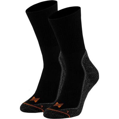 Xtreme Werksokken Thermo 2-pack Multi Black-45/47 Xtreme Werksokken Thermo 2-pack Multi Black-45/47