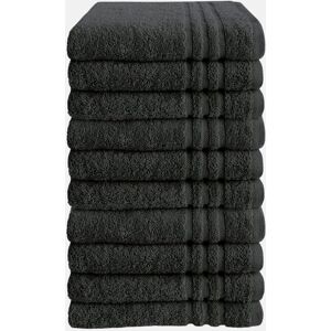 Byrklund Handdoek 50x100 cm 500gram Antraciet - 10 stuks Byrklund Handdoek 50x100 cm 500gram Antraciet - 10 stuks