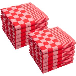 Byrklund Theedoek Clean & Tidy Rood - 12 stuks Byrklund Theedoek Clean & Tidy Rood - 12 stuks