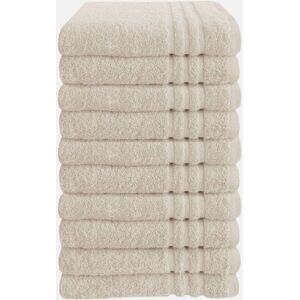 Byrklund Handdoek 70x140 cm 500gram Beige - 10 stuks Byrklund Handdoek 70x140 cm 500gram Beige - 10 stuks