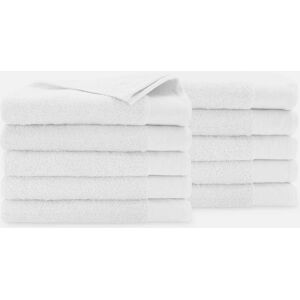 Walra Soft Cotton Handdoeken 70 x 140 cm - 550 gr/m² - Wit - 10 stuks Walra Soft Cotton Handdoeken 70 x 140 cm - 550 gr/m² - Wit - 10 stuks