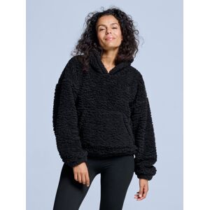 Poederbaas Fluffy Hoodie Dames Four Seasons Zwart-M Poederbaas Fluffy Hoodie Dames Four Seasons Zwart-M