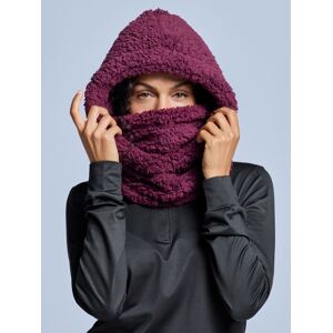 Poederbaas Balaclava Dames Fluffy Bordeaux Poederbaas Balaclava Dames Fluffy Bordeaux