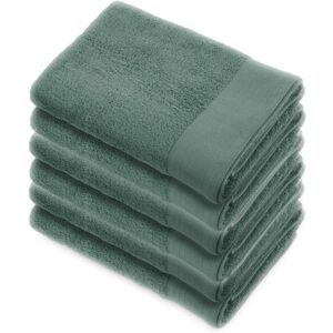 Walra Soft Cotton Handdoek 60 x 110 cm 550 gram Legergroen - 6 stuks Walra Soft Cotton Handdoek 60 x 110 cm 550 gram Legergroen - 6 stuks
