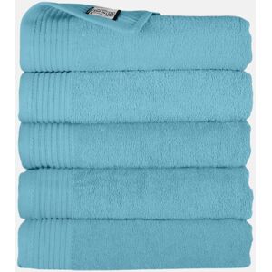 The One Towelling The One Handdoek 50x100 cm 450gram Petrol (5 stuks) The One Towelling The One Handdoek 50x100 cm 450gram Petrol (5 stuks)