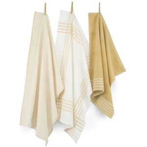 Walra Keuken- en Theedoekenset Superior Geel Walra Keuken- en Theedoekenset Superior Geel