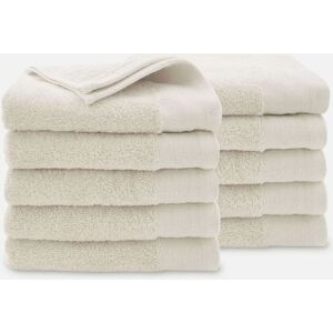 Walra Soft Cotton Handdoeken 50 x 100 cm - 550 gr/m² - Kiezel Grijs - 10 stuks Walra Soft Cotton Handdoeken 50 x 100 cm - 550 gr/m² - Kiezel Grijs - 10 stuks