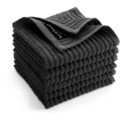 Byrklund Vaatdoek Clean & Shiny Zwart - 6 stuks Byrklund Vaatdoek Clean & Shiny Zwart - 6 stuks