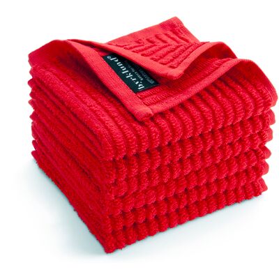 Byrklund Vaatdoek Clean & Shiny Rood - 6 stuks Byrklund Vaatdoek Clean & Shiny Rood - 6 stuks