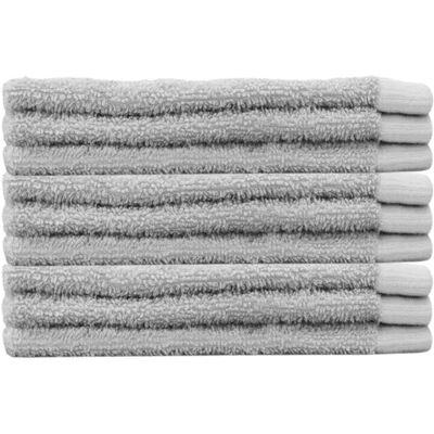 Cinderella Washand Weekend 16x21 cm 550 gr Licht Grijs - 9 stuks Cinderella Washand Weekend 16x21 cm 550 gr Licht Grijs - 9 stuks