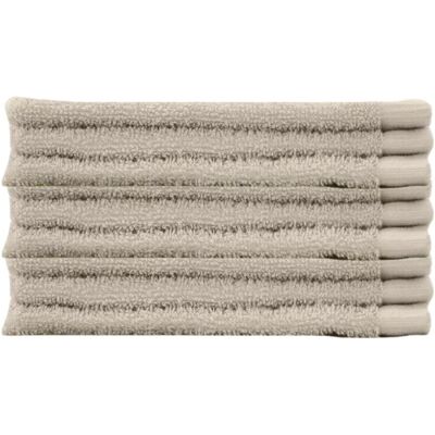 Cinderella Washand Weekend 16x21 cm 550 gr Taupe - 9 stuks Cinderella Washand Weekend 16x21 cm 550 gr Taupe - 9 stuks