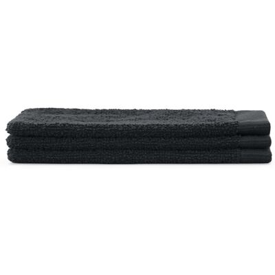 Cinderella Washand Weekend 16x21 cm 550 gr Zwart - 3 stuks Cinderella Washand Weekend 16x21 cm 550 gr Zwart - 3 stuks