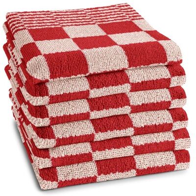 DDDDD Keukendoek Barbeque Rood - 6 stuks DDDDD Keukendoek Barbeque Rood - 6 stuks