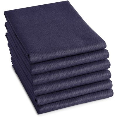 DDDDD Theedoek Logo Blauw - 6 stuks DDDDD Theedoek Logo Blauw - 6 stuks