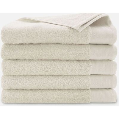 Walra Soft Cotton Handdoeken 70 x 140 cm - 550 gr/m² - Kiezel Grijs - 5 stuks Walra Soft Cotton Handdoeken 70 x 140 cm - 550 gr/m² - Kiezel Grijs - 5 stuks