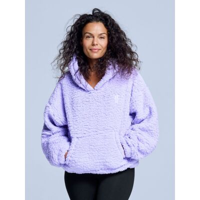 Poederbaas Fluffy Hoodie Dames Four Seasons Lila-XL Poederbaas Fluffy Hoodie Dames Four Seasons Lila-XL