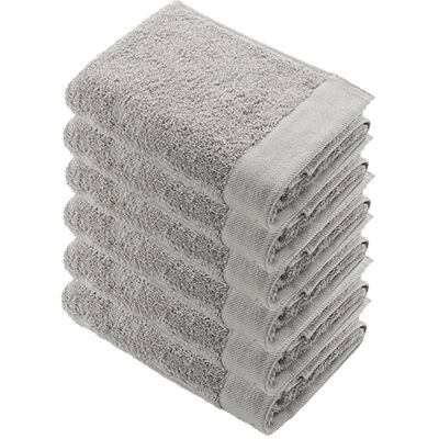 Walra Remade Cotton Handdoek 70 x 140 cm 550 gram Zand - 6 stuks Walra Remade Cotton Handdoek 70 x 140 cm 550 gram Zand - 6 stuks