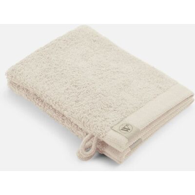 Walra Remade Cotton Washandje 16 x 21 cm 550 gram Beige - 2 stuks Walra Remade Cotton Washandje 16 x 21 cm 550 gram Beige - 2 stuks