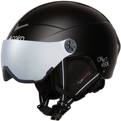 Cairn Skihelm met Vizier Orbit Visor Mat Black-54/56 Cairn Skihelm met Vizier Orbit Visor Mat Black-54/56