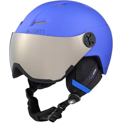 Cairn Kinder Skihelm met Vizier Orbit Visor Mat Blue-46/48 Cairn Kinder Skihelm met Vizier Orbit Visor Mat Blue-46/48