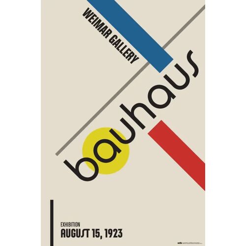 Grupo Erik Poster Bauhaus 61x91,5cm