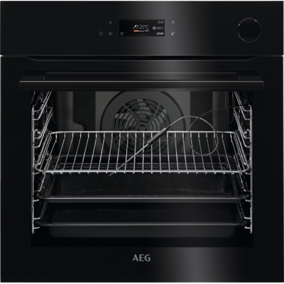 AEG 7000 serie SteamCrisp Heteluchtoven met stoomondersteuning met pyrolysereiniging BSK772281B AEG 7000 serie SteamCrisp Heteluchtoven met stoomondersteuning met pyrolysereiniging BSK772281B