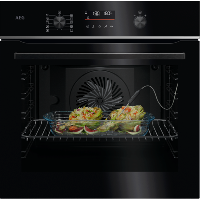 AEG 5000 SurroundCook met SteamBake - Oven met stoomondersteuning met pyrolyse, Zwart TA5PB53FAB AEG 5000 SurroundCook met SteamBake - Oven met stoomondersteuning met pyrolyse, Zwart TA5PB53FAB