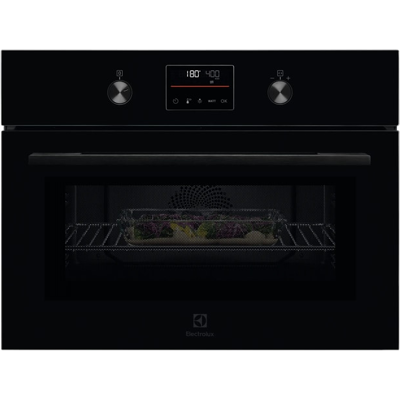 Electrolux 600 CombiQuick Heteluchtoven met magnetron KVLFE46GK Electrolux 600 CombiQuick Heteluchtoven met magnetron KVLFE46GK