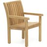 Garden  Teak tuinmeubelen Tuinstoel Comfort   Nu met 30% korting!!