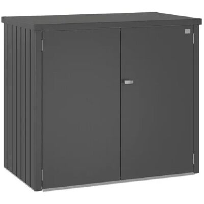 BIOHORT Opbergdoos - Staal - Donkergrijs metallic - 147cm x 129cm x 88cm - Opbergdoos BIOHORT Opbergdoos - Staal - Donkergrijs metallic - 147cm x 129cm x 88cm - Opbergdoos