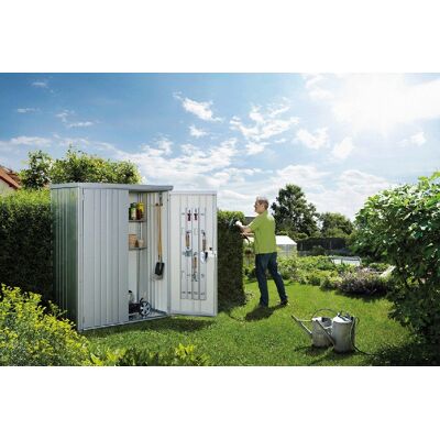 Biohort metalen tuinkast 190 190x83x182,5 cm donkergrijs Biohort metalen tuinkast 190 190x83x182,5 cm donkergrijs