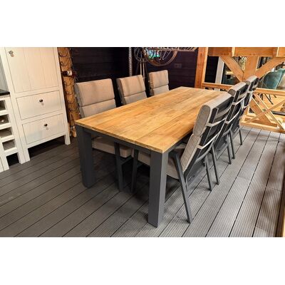 SenS-Line Aurum tuinset - Tafel met 6 verstelbare stoelen - Showmodel Hoofddorp SenS-Line Aurum tuinset - Tafel met 6 verstelbare stoelen - Showmodel Hoofddorp