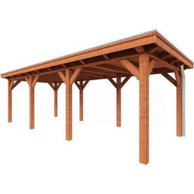 Trendhout Buitenverblijf Florence 940x360 cm - Plat dak Trendhout Buitenverblijf Florence 940x360 cm - Plat dak