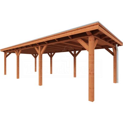 Trendhout Buitenverblijf Florence 940x425 cm - Plat dak Trendhout Buitenverblijf Florence 940x425 cm - Plat dak
