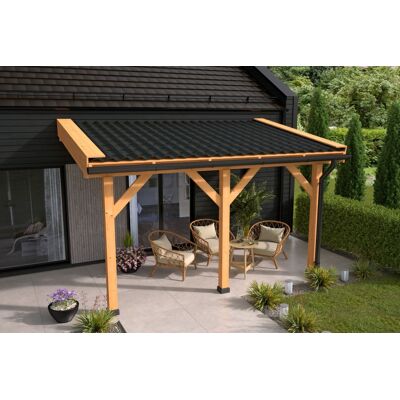 Tuindeco Veranda fijn bezaagd Douglas 600x400 cm - Bouwpakket Tuindeco Veranda fijn bezaagd Douglas 600x400 cm - Bouwpakket