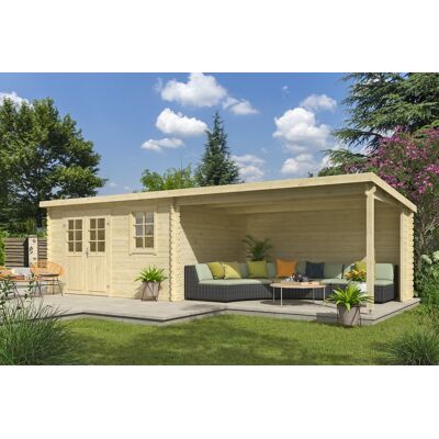 Outdoor Life Products Aida 800 tuinberging met luifel Outdoor Life Products Aida 800 tuinberging met luifel