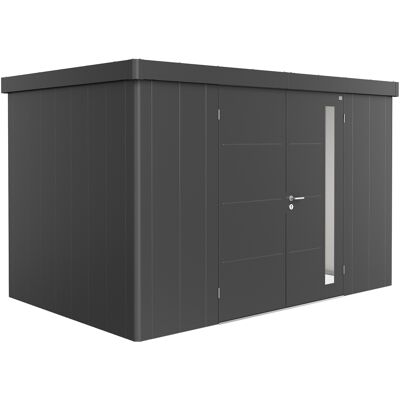 Biohort Neo 2D Tuinschuur Doppeld Deur Donkergrijs Biohort Neo 2D Tuinschuur Doppeld Deur Donkergrijs