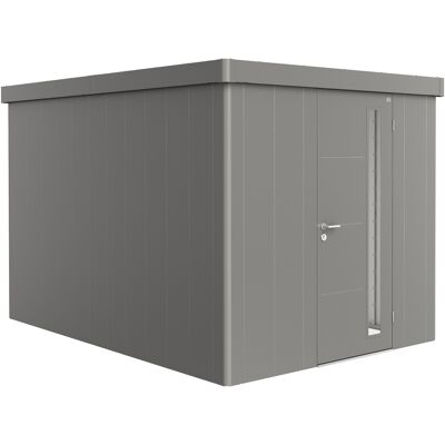 Biohort Neo 4B Dubbele Deur Tuinhuis - Metaal, Grijs Biohort Neo 4B Dubbele Deur Tuinhuis - Metaal, Grijs